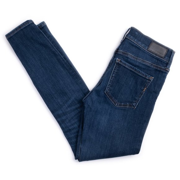 Express Legging mid-rise stretch blue jeans